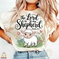 thumbnail image 1 of The Lord is My Shepherd Psalm 23:1 T-Shirt, Bible Verse Shirt, Christian Easter Shirt, Retro Easter Quotes Shirt, 1 of 5