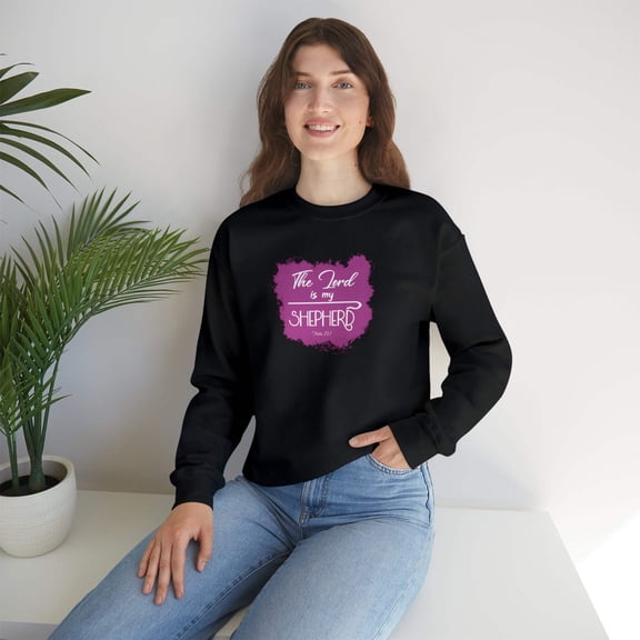 The Lord is My Shepherd Women Heavy Blend™ Crewneck Sweatshirt