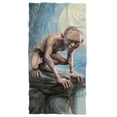 thumbnail image 1 of The Lord of The Rings 30'x60' Gollum Painting Beach Towel, 1 of 6