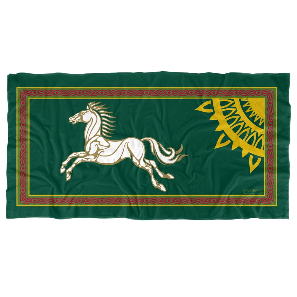 The Lord of The Rings 30'x60' Rohan Banner Beach Towel