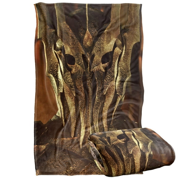 The Lord of The Rings Blanket, 36'x58' Sauron Bound by Fire Silky Touch Super Soft Throw Blanket