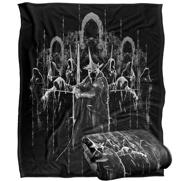 The Lord of The Rings Blanket, 50'x60' The Nine Silky Touch Super Soft Throw Blanket