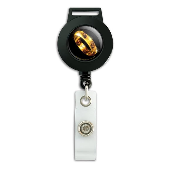 The Lord of The Rings The One Ring Lanyard Retractable Reel Badge ID Card Holder