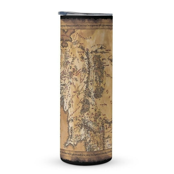 The Lord of the Rings 2025 With Straw Travel Mug 500ml Insulated 20oz The Hobbit,Child Travel Mug Designs Graduation Gifts Men Each,Besetuui
