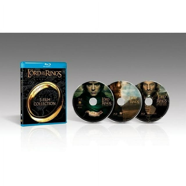 The Lord of the Rings: 3 Film Collection (The Fellowship of the Ring, The Two Towers, Return of the King) (Blu-ray)