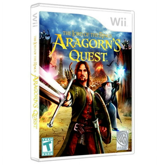 The Lord of the Rings Aragorn's Quest WII video game