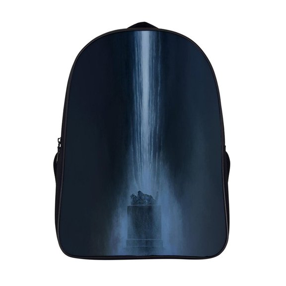 The Lord of the Rings Backpack High School 16 inch Black Durins Graf (denk Ik),Backpacks for Adult Unisex,Gifts Men and Women Camping Hiking-Besetuui