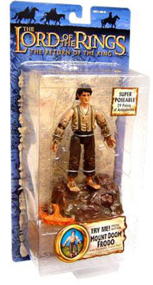 The Lord of the Rings Collectors Series Frodo Baggins Action Figure ...