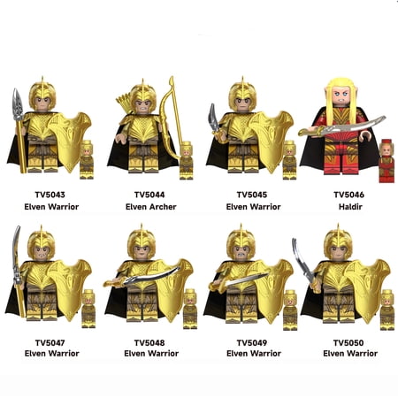 The Lord of the Rings Custom Building Block X 8 Set E