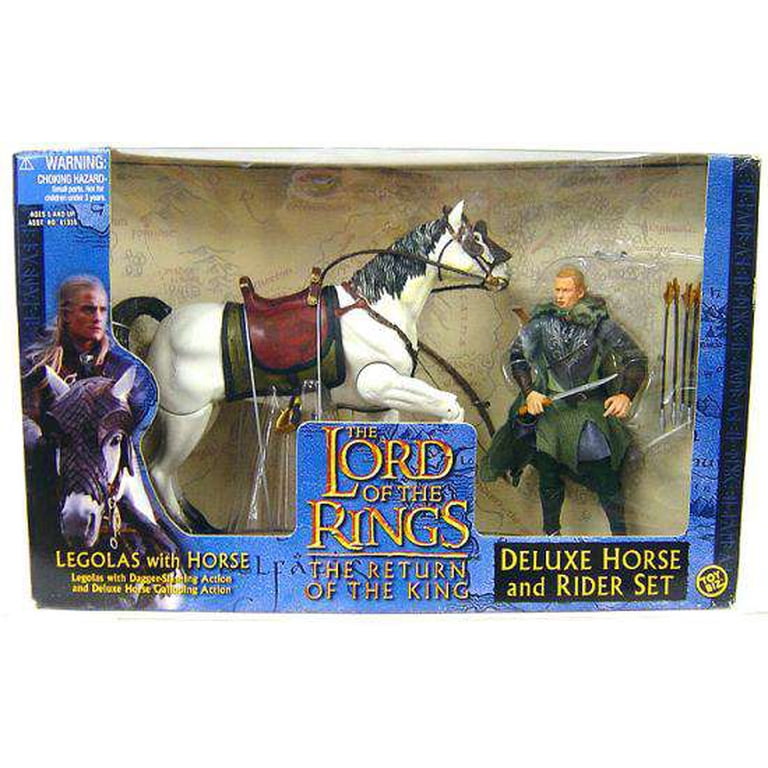 The Lord of the Rings Deluxe Horse and Rider Set Legolas with 