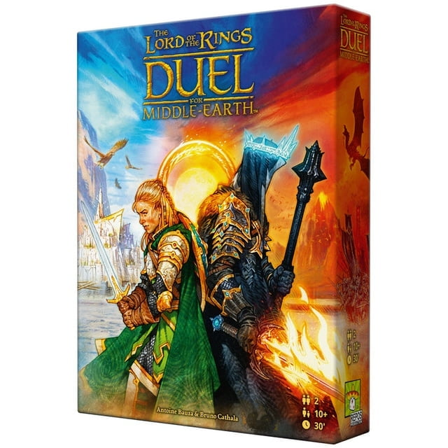 The Lord of the Rings: Duel for Middle-Earth Strategy Board Game for Ages 10+, from Asmodee