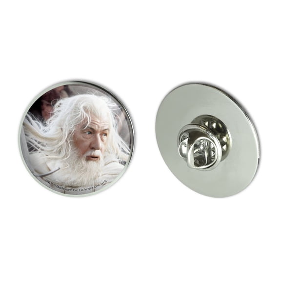 The Lord of the Rings Gandalf the White Character Metal 1.1" Tie Tack Hat Lapel Pin Pinback
