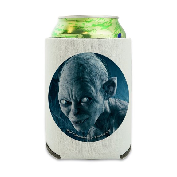 The Lord of the Rings Gollum Character Can Cooler - Drink Sleeve Hugger Collapsible Insulator - Beverage Insulated Holder