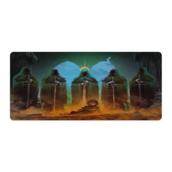 The Lord of the Rings Hobbits Desk Pad Mat The Hobbit,Adult Mouse Pad 80 X 30 cm 15.7”x35.4” Rubber,Each,Besetuui