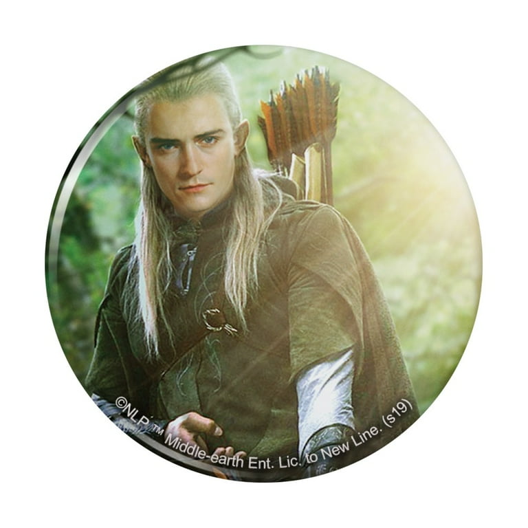 The Lord of the Rings Legolas Character Pinback Button Pin