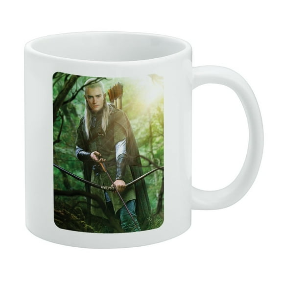 The Lord of the Rings Legolas Character White Mug