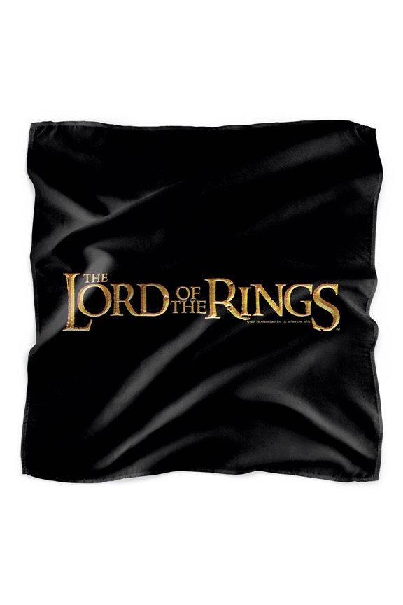The Lord of the Rings Logo Bandana (21 in x 21 in)