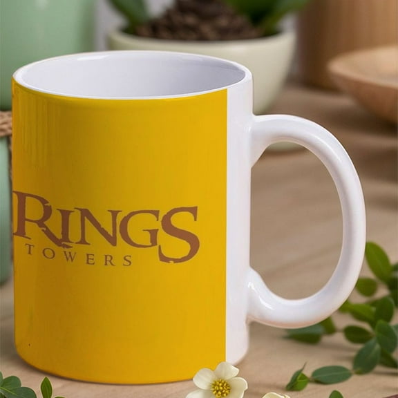 The Lord of the Rings Queenstown Mug Shot Background The Hobbit,11 oz Mug Jr Adult,Gifts for Men and Women,Each,Besetuui