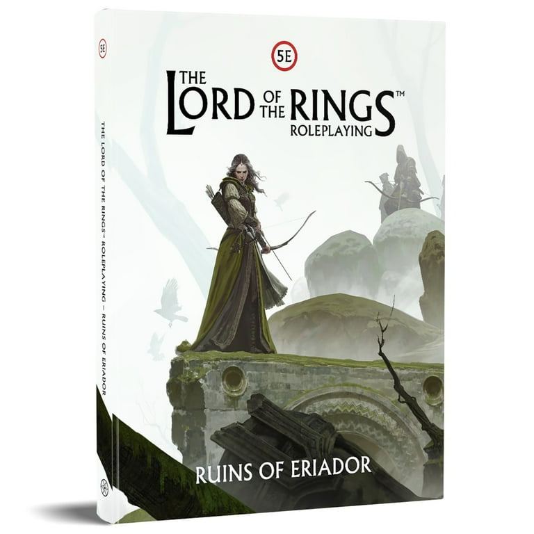 Free League Publishing The Lord of The Rings Roleplaying 5E: Ruins of Eriador - Campaign Module - Supplemental Hardback RPG Book, LOTR, Free League Publishing Free League Publishing The Lord of The Rings Roleplaying 5E: Ruins of Eriador - Campaign Module - Supplemental Hardback RPG Book, LOTR, Free League Publishing