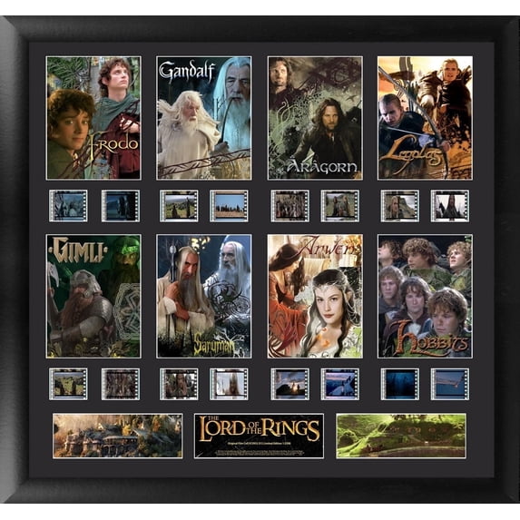 The Lord of the Rings (S1) FilmCells Presentation Limited Edition Montage Wall Art USFC5953