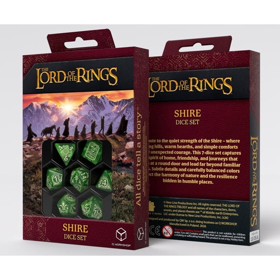 The Lord of the Rings Shire Dice Set