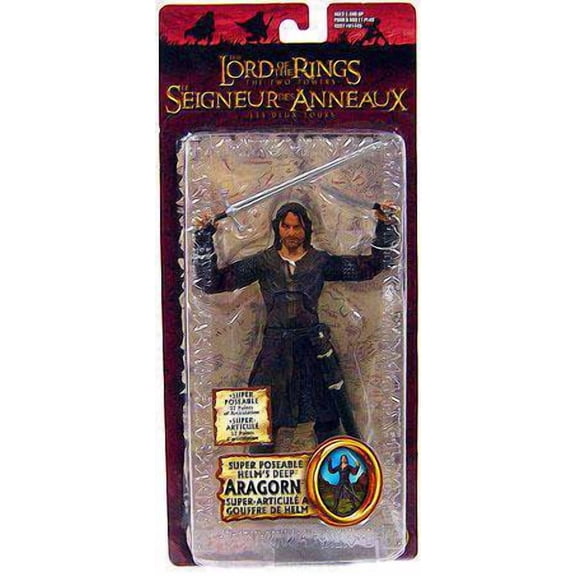 The Lord of the Rings Super Poseable Aragorn Action Figure [Helm's Deep]