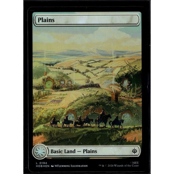 The Lord of the Rings Tales of Middle-earth Plains Magic The Gathering 2023 Trading Card