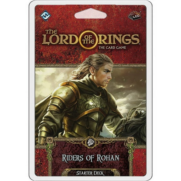The Lord of The Rings The Card Game: Riders of Rohan Starter Deck for Ages 14+, from Asmodee