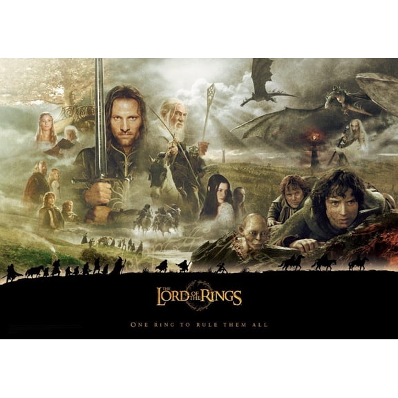The Lord of the Rings (The Journey) MightyPrint Wall Art
