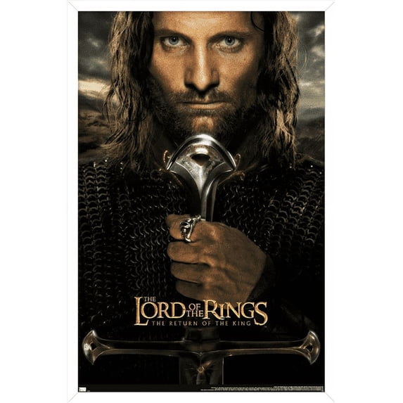 The Lord of the Rings: The Return of the King - One Sheet Wall Poster, 22.375" x 34", Framed