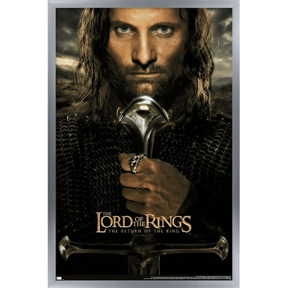 The Lord of the Rings: The Return of the King - One Sheet Wall Poster, 22.375" x 34", Framed