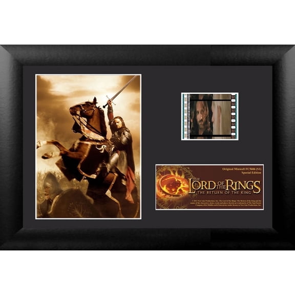 The Lord of the Rings: The Return of the King (S1) Minicell FilmCells Framed Desktop Presentation USFC5606