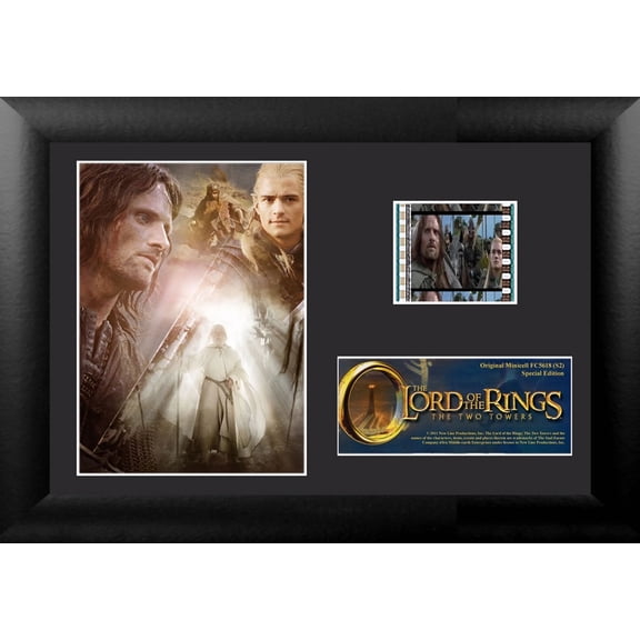 The Lord of the Rings: The Two Towers (S2) Minicell FilmCells Framed Desktop Presentation USFC5618