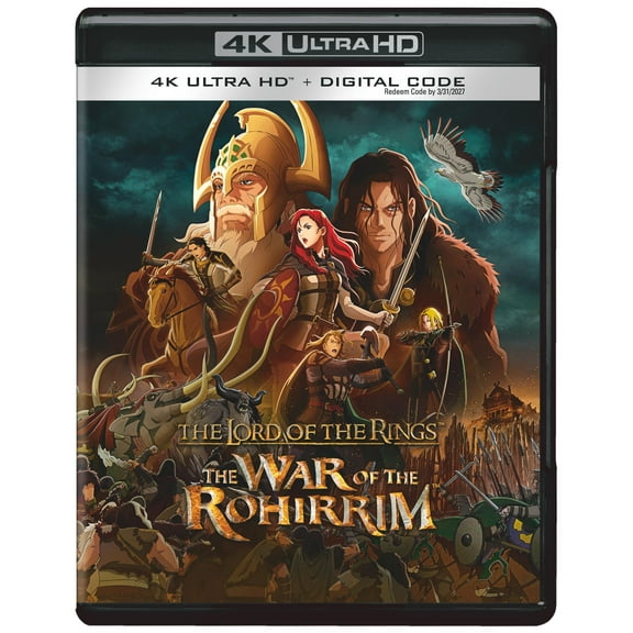 The Lord of the Rings: The War of the Rohirrim (4K Ultra HD + Digital Copy), Anime, Warner Bros.