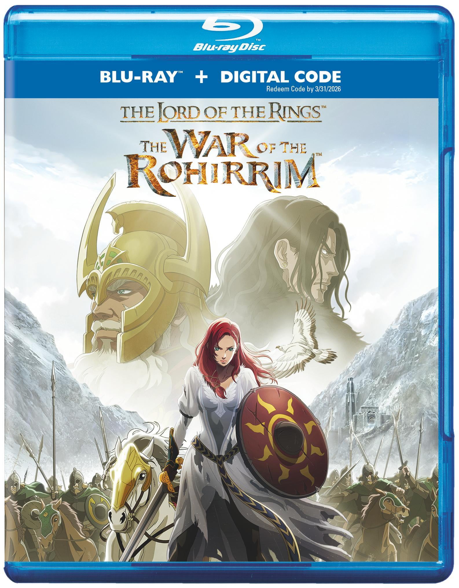 The Lord of the Rings: The War of the Rohirrim (Blu-ray + Digital Copy), Anime, Warner Bros.