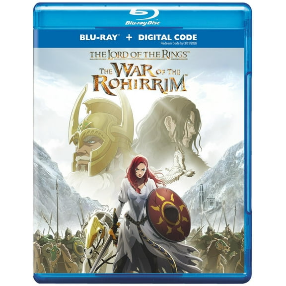 The Lord of the Rings: The War of the Rohirrim (Blu-ray + Digital Copy), Anime, Warner Bros.