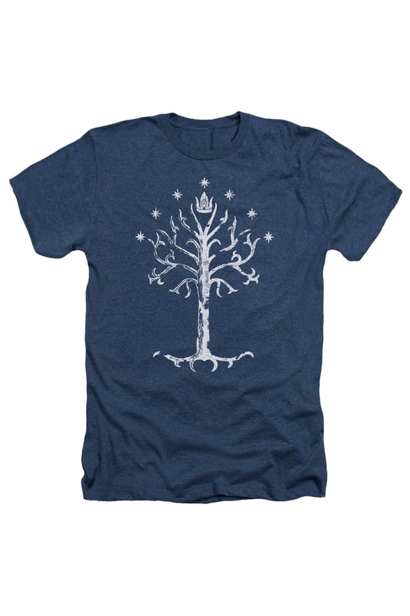 The Lord of the Rings Tree Of Gondor Mens Heather Shirt