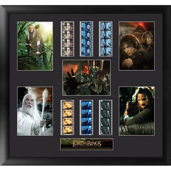 The Lord of the Rings Trilogy (S3) FilmCells Presentation Limited Edition Montage Wall Art USFC5697