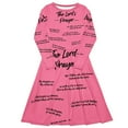 thumbnail image 1 of The Lord's Prayer I Premium Long Sleeve Midi Dress, 1 of 6