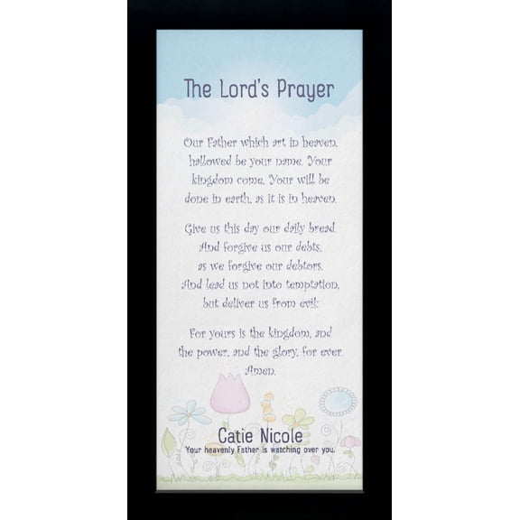 The Lord's Prayer | Scripture Print, Wall Decor - Child