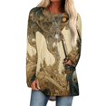 thumbnail image 1 of The Lords Of Madness 09 Ruffle Short Sleeve T-Shirt Women'S Print Fashion Casual T Shirts For Girl Gift Ayheraal Art Series, 1 of 3