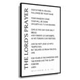 thumbnail image 1 of The Lords Prayer Wall Art Matthew 6 9-13 Scripture Wall Art for Church Home Decorative Paintings for Living Room Prints for Bathroom Poster Nature, 1 of 6