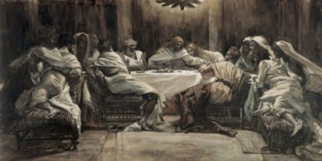 The Lords Supper James Tissot (1836-1902French) Canvas Art - James Tissot (18 x 24)