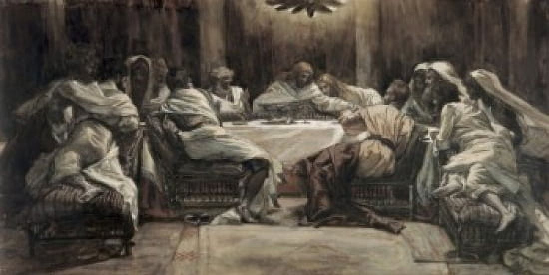 The Lords Supper James Tissot (1836-1902French) Canvas Art - James Tissot (24 x 36)