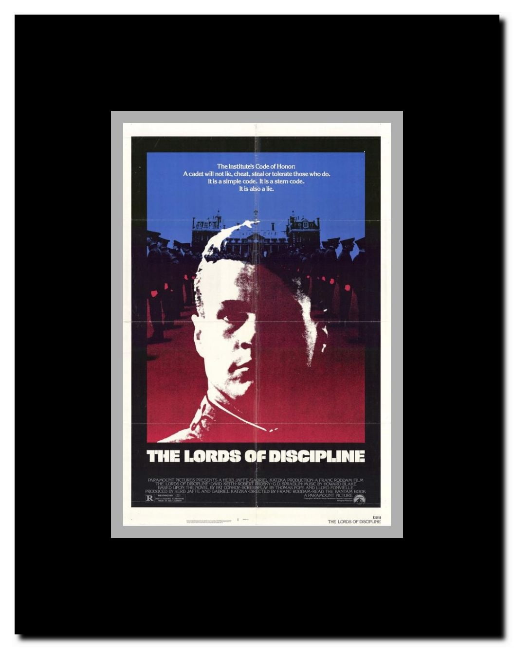 The Lords of Discipline Framed Movie Poster