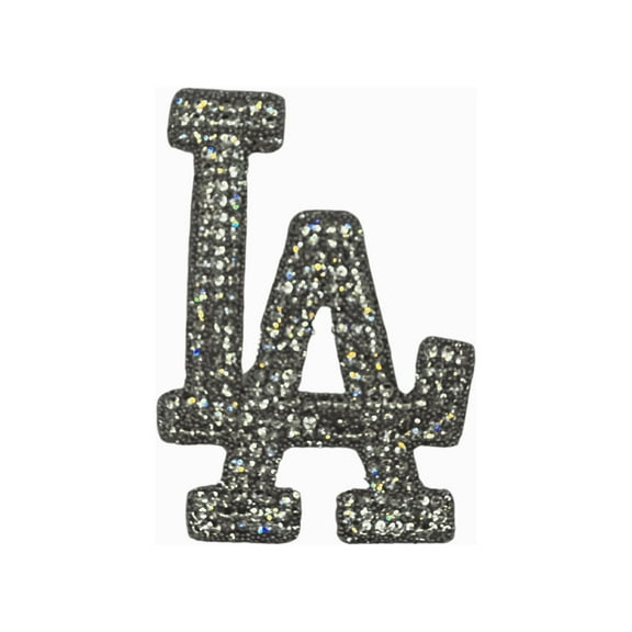 The Los Angeles Collection | Los Angeles bling iron on patch | California patch | LA patch | Unique rhinestone patch | Dodgers patch QTY:2