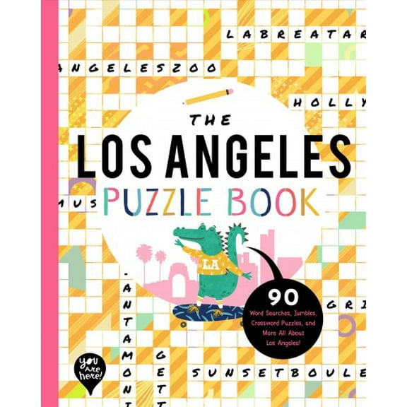 Pre-Owned The Los Angeles Puzzle Book: 90 Word Searches, Jumbles, Crossword Puzzles, and More All about Los Angeles, California!, (Paperback)