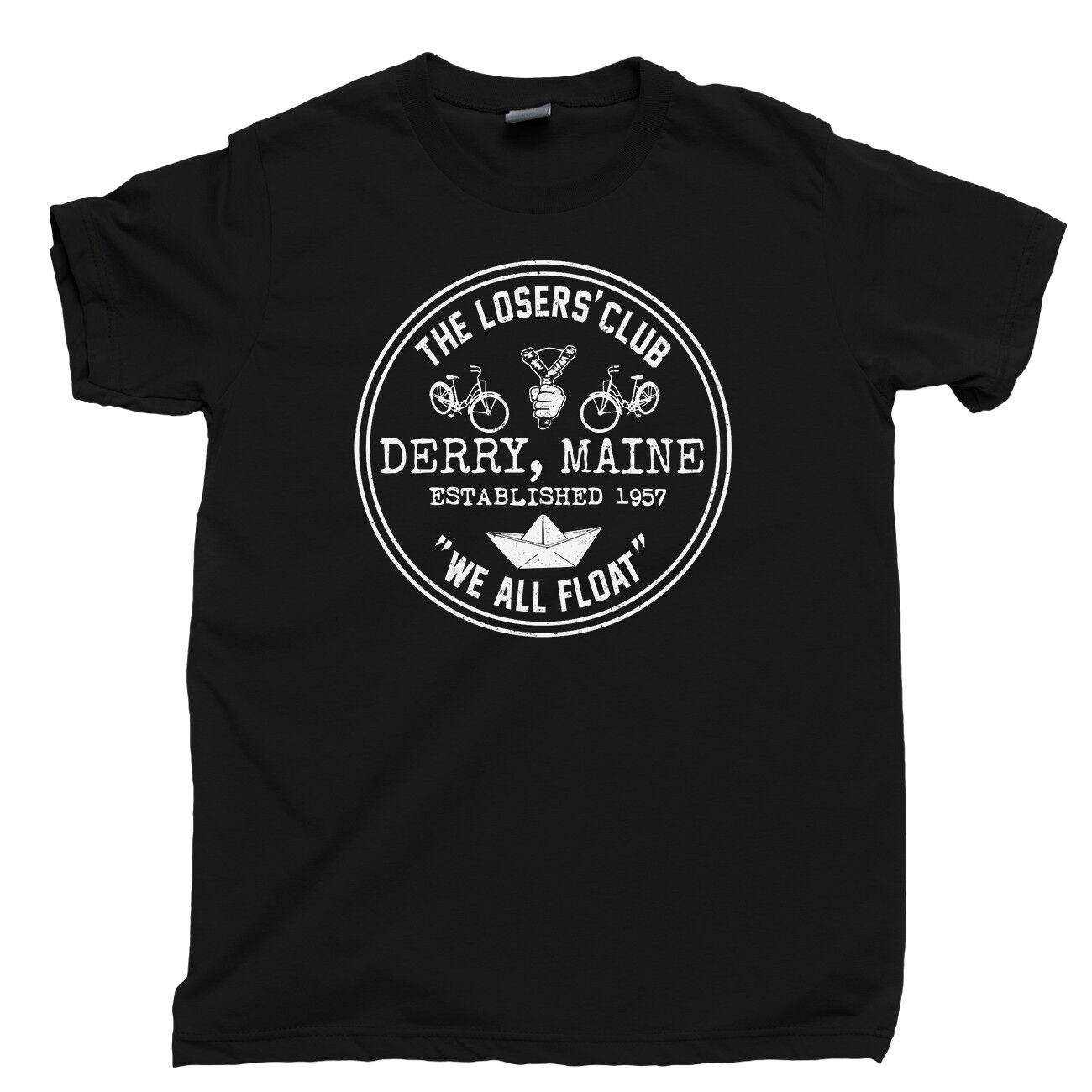 The Losers Club T Shirt We Float Pennywise Stephen King IT Book Movie ...