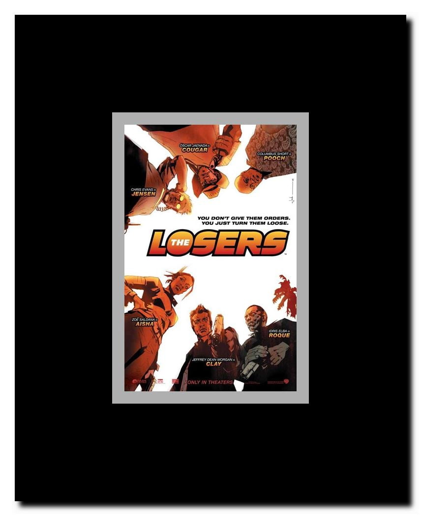 The Losers - style A Framed Movie Poster