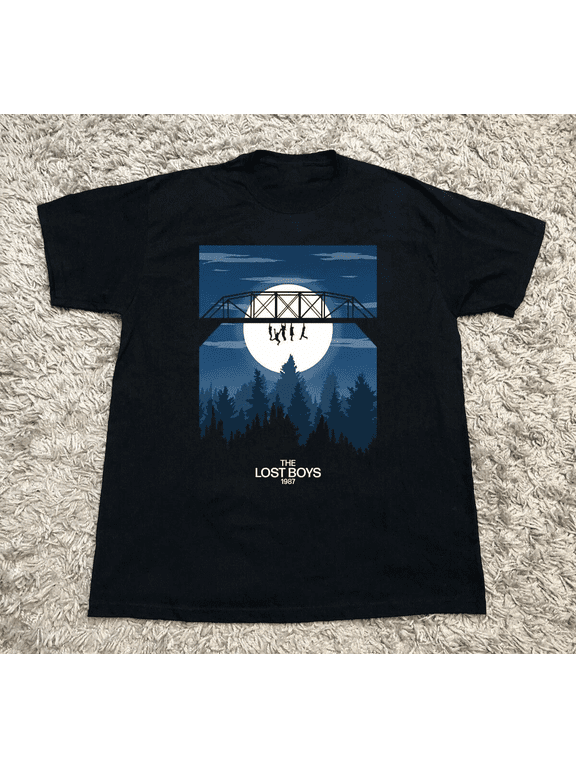 The Lost Boys Classic Vampire Movie Retro Horror Graphic T-Shirt